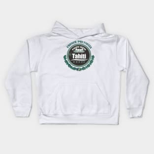 TAHITI Round Emblem Kids Hoodie